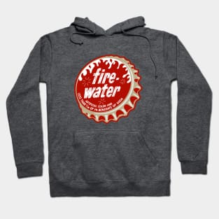 Vintage Fire Water Soda Bottlecap Hoodie